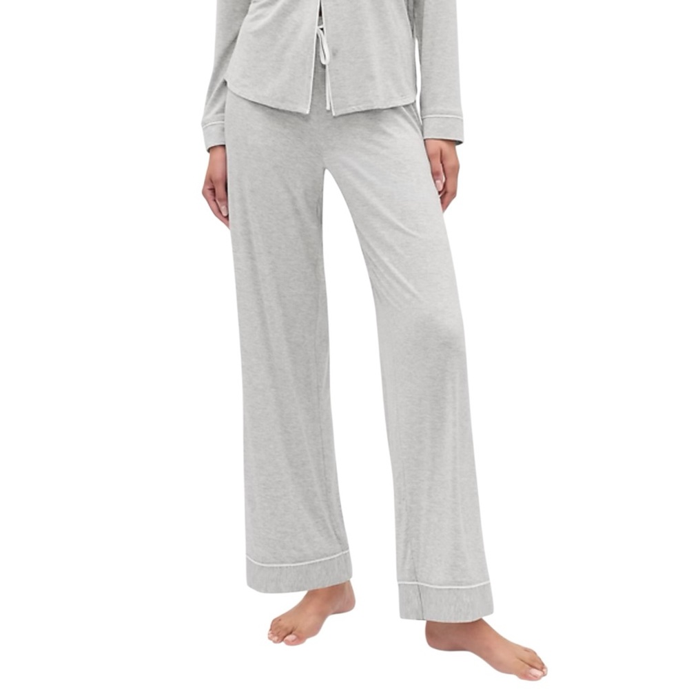 GAP Softest Modal Women's XL Soft Gray Pajama Set NWT - Picture 6 of 16